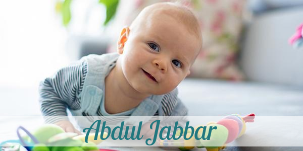 Namensbild von Abdul Jabbar auf vorname.com
