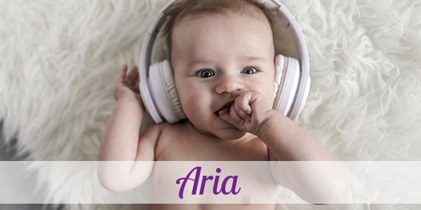 Namensbild von Aria auf vorname.com