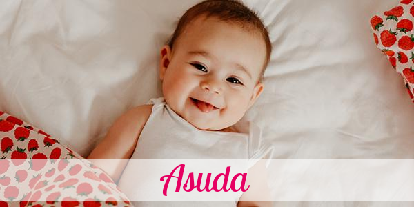 Namensbild von Asuda auf vorname.com