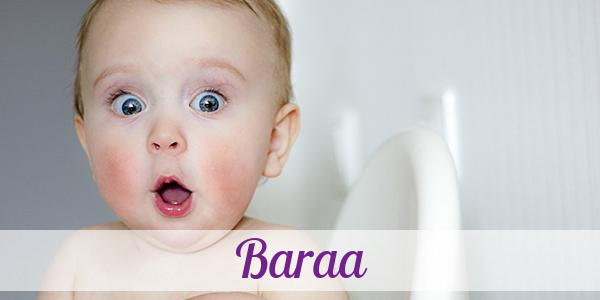 Namensbild von Baraa auf vorname.com