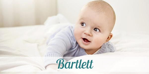 Namensbild von Bartlett auf vorname.com