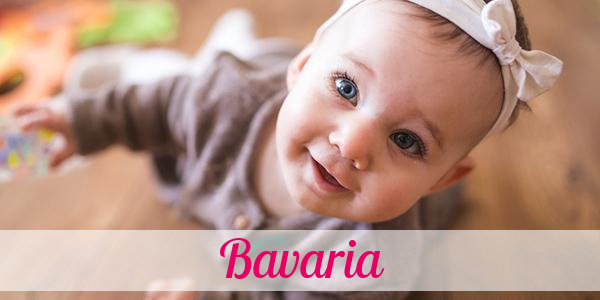 Namensbild von Bavaria auf vorname.com