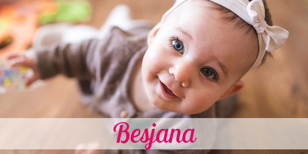 Namensbild von Besjana auf vorname.com