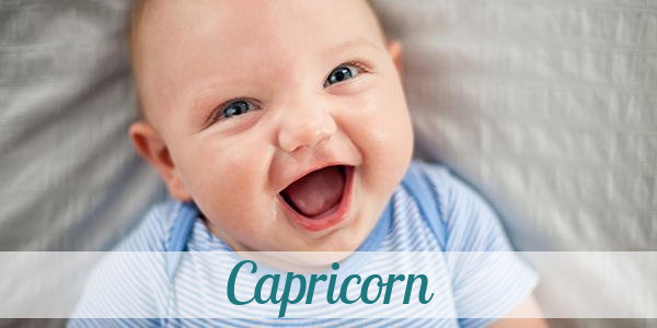 Namensbild von Capricorn auf vorname.com