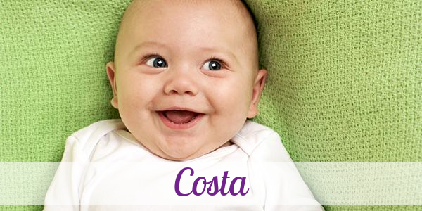 Namensbild von Costa auf vorname.com