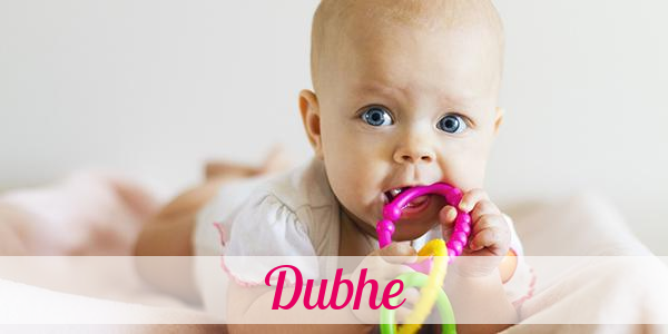 Namensbild von Dubhe auf vorname.com
