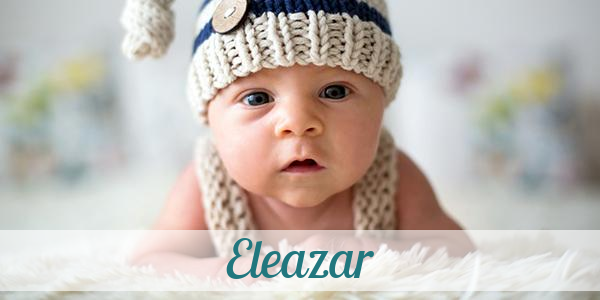 Namensbild von Eleazar auf vorname.com