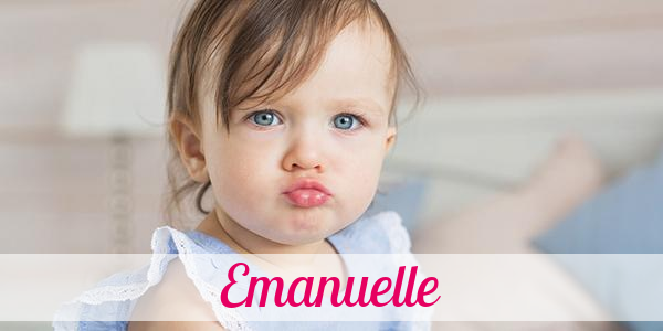 Namensbild von Emanuelle auf vorname.com
