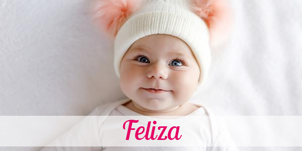 Namensbild von Feliza auf vorname.com