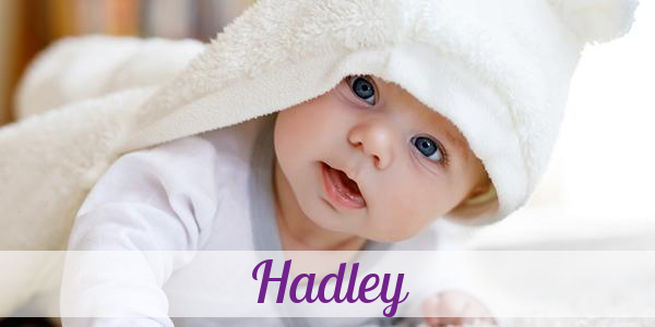 Namensbild von Hadley auf vorname.com