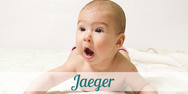 Namensbild von Jaeger auf vorname.com