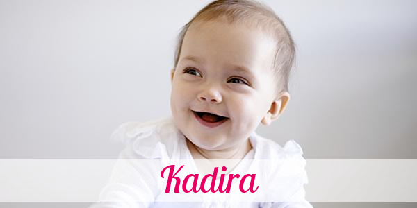 Namensbild von Kadira auf vorname.com