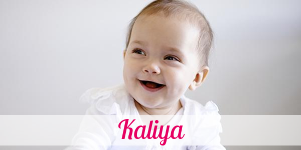 Namensbild von Kaliya auf vorname.com