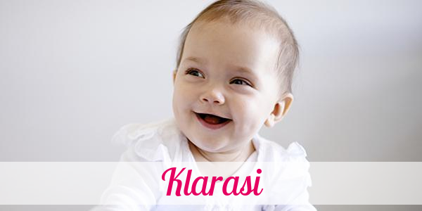 Namensbild von Klarasi auf vorname.com
