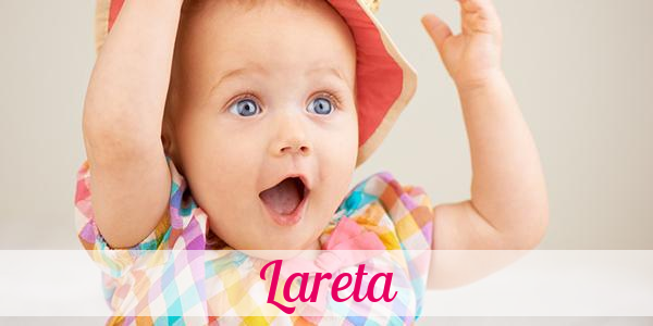 Namensbild von Lareta auf vorname.com