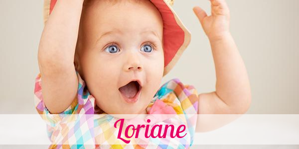 Namensbild von Loriane auf vorname.com