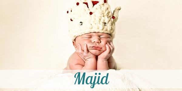 Namensbild von Majid auf vorname.com