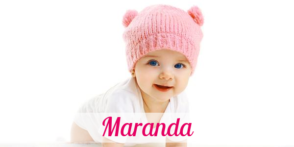 Namensbild von Maranda auf vorname.com