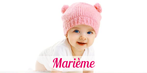 Namensbild von Marième auf vorname.com