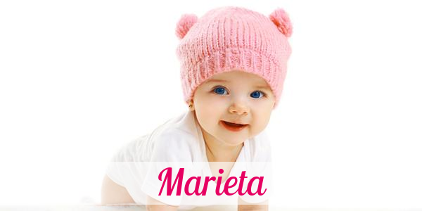 Namensbild von Marieta auf vorname.com