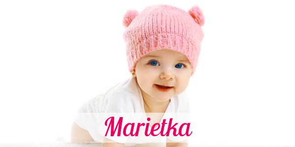 Namensbild von Marietka auf vorname.com