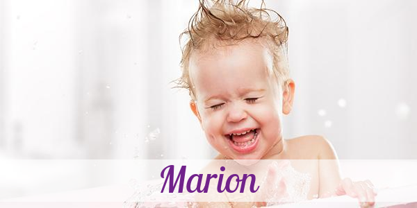 Namensbild von Marion auf vorname.com