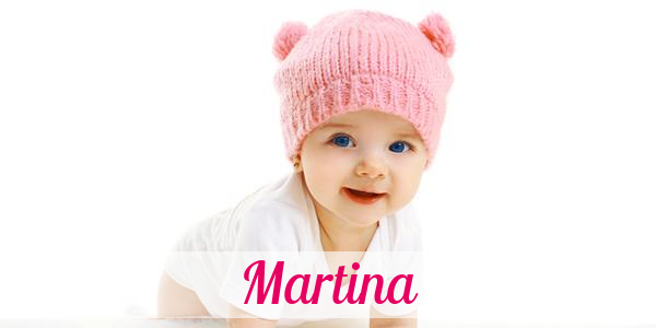 Namensbild von Martina auf vorname.com