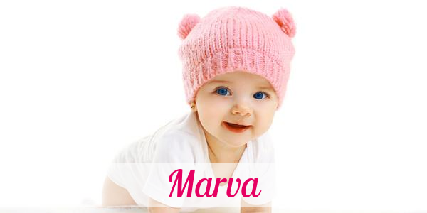 Namensbild von Marva auf vorname.com