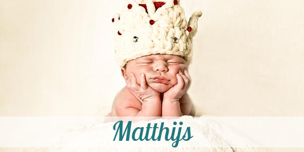 Namensbild von Matthijs auf vorname.com