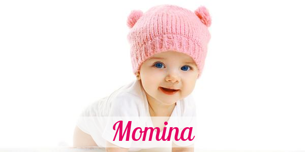 Namensbild von Momina auf vorname.com