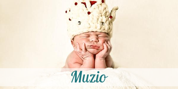 Namensbild von Muzio auf vorname.com
