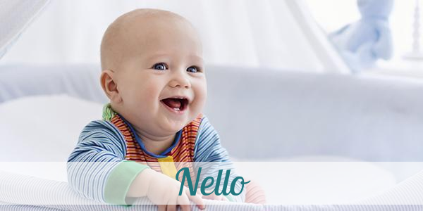 Namensbild von Nello auf vorname.com