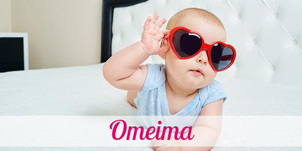 Namensbild von Omeima auf vorname.com