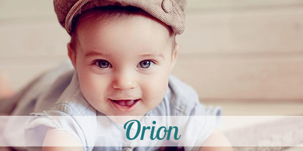 Namensbild von Orion auf vorname.com