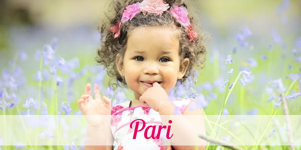 Namensbild von Pari auf vorname.com