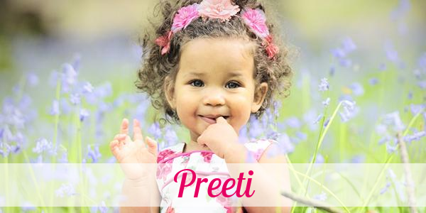 Namensbild von Preeti auf vorname.com