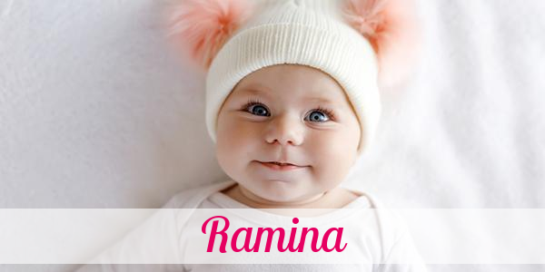 Namensbild von Ramina auf vorname.com