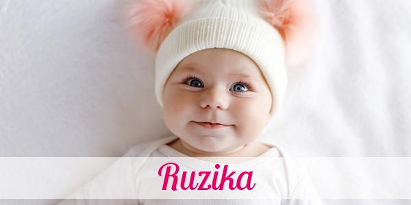 Namensbild von Ruzika auf vorname.com