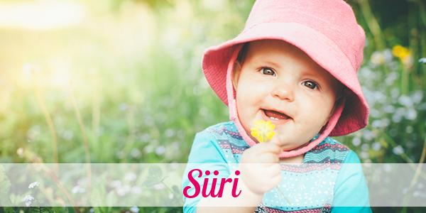 Namensbild von Siiri auf vorname.com