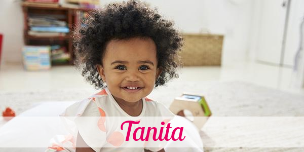 Namensbild von Tanita auf vorname.com