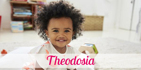 Namensbild von Theodosia auf vorname.com