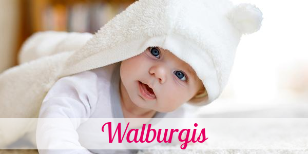 Namensbild von Walburgis auf vorname.com