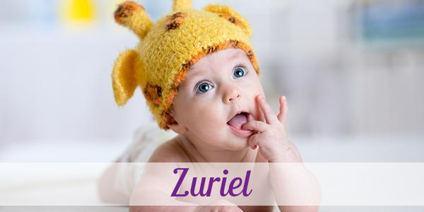 Namensbild von Zuriel auf vorname.com